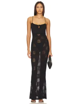 Asta Resort Cecilia Dress Black Size AU 6 for rent on The Volte - image 1