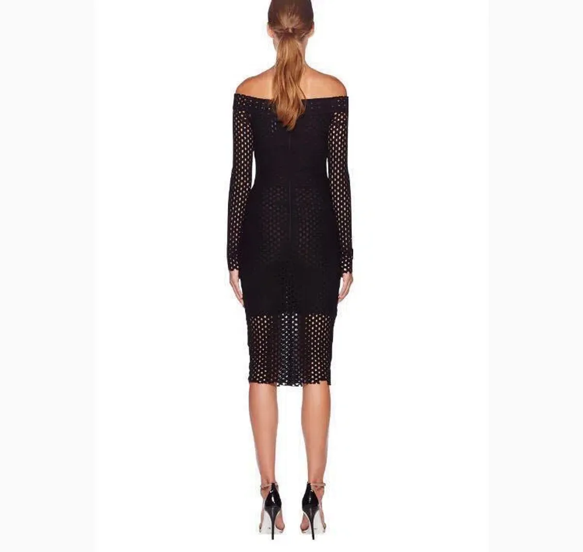 Bec & Bridge Coco off the Shoulder Dress Coco Size 6 - Image 3