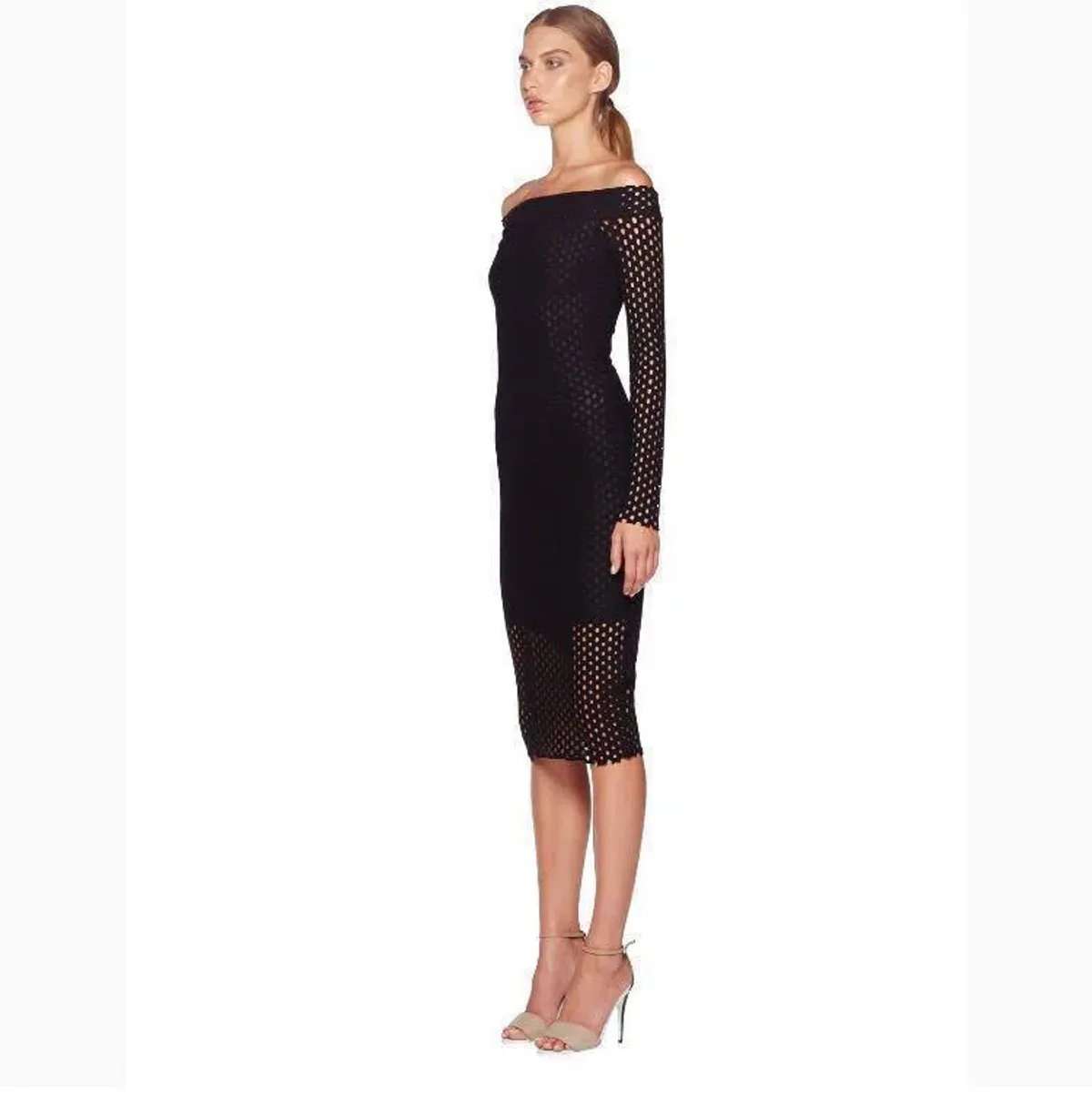 Bec & Bridge Coco off the Shoulder Dress Coco Size 6 - Image 2