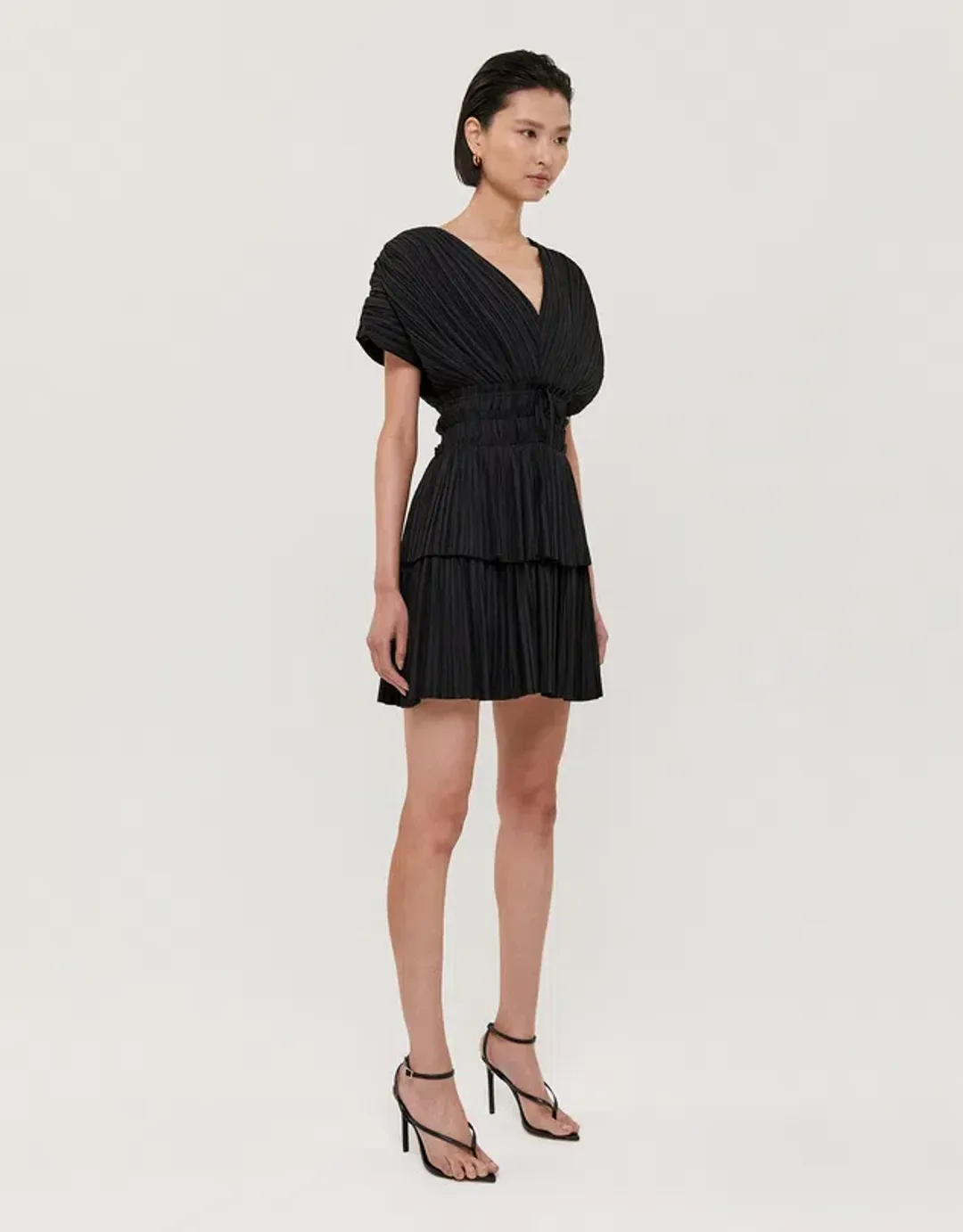 Saba Perle Mini Dress Black Size AU 10 for rent on The Volte - main image