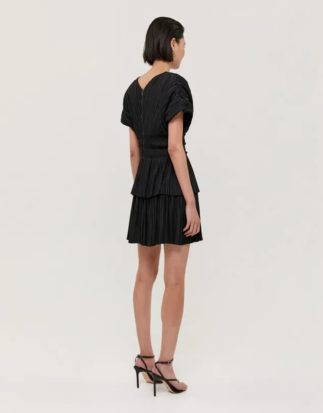 Saba Perle Mini Dress Black Size AU 10 for rent on The Volte - main image