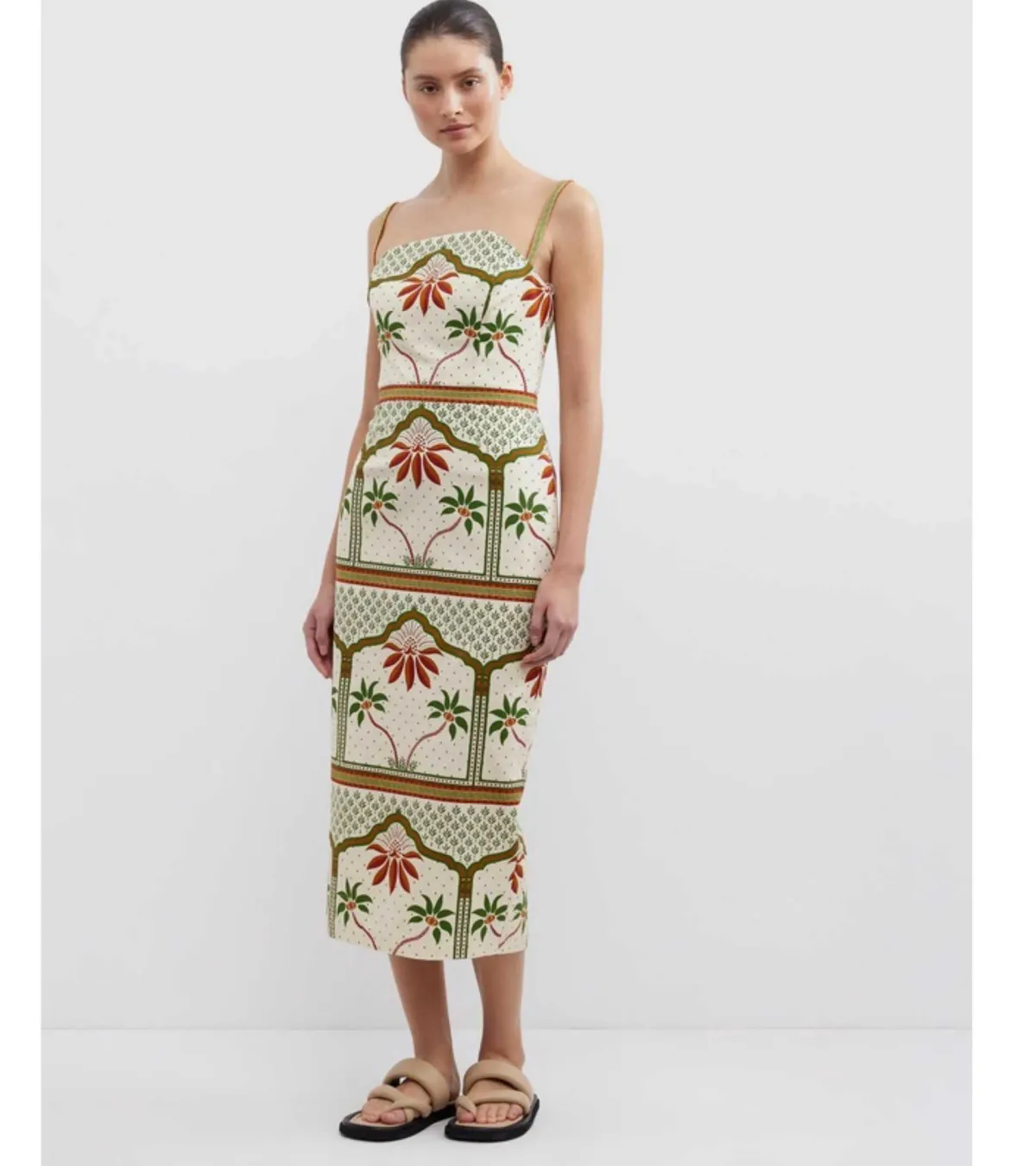 Pasduchas Vida Midi Dress Fiesta Size 8 - Image 2