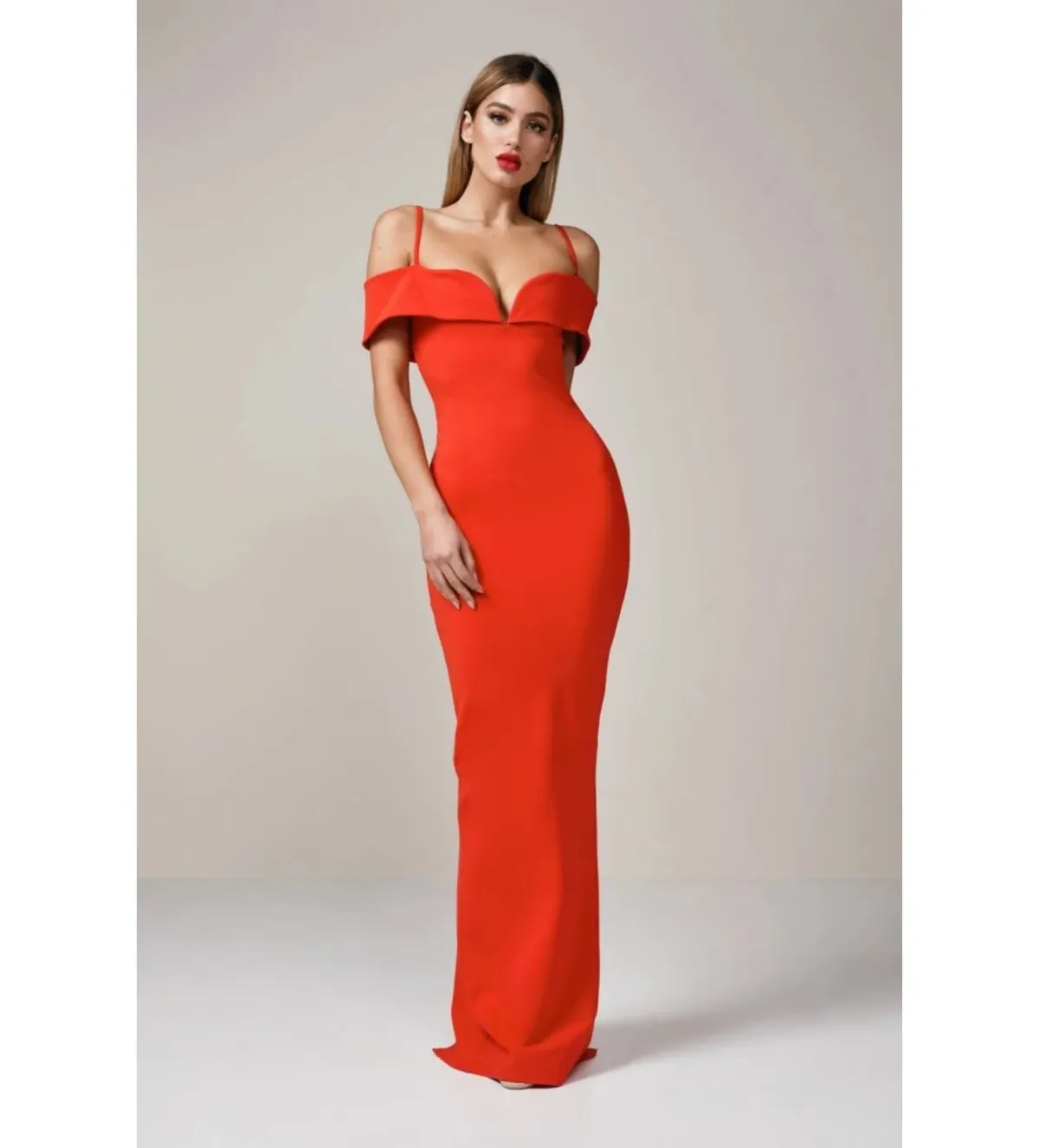 Love Nookie Pretty Woman Gown Red Size 10 - Image 1