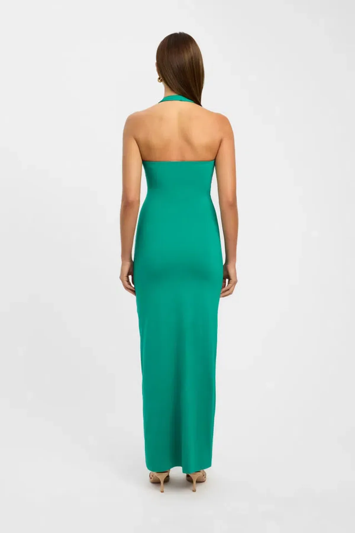 Kookai Stella Halter Maxi Dress Apple Size 8 - Image 2