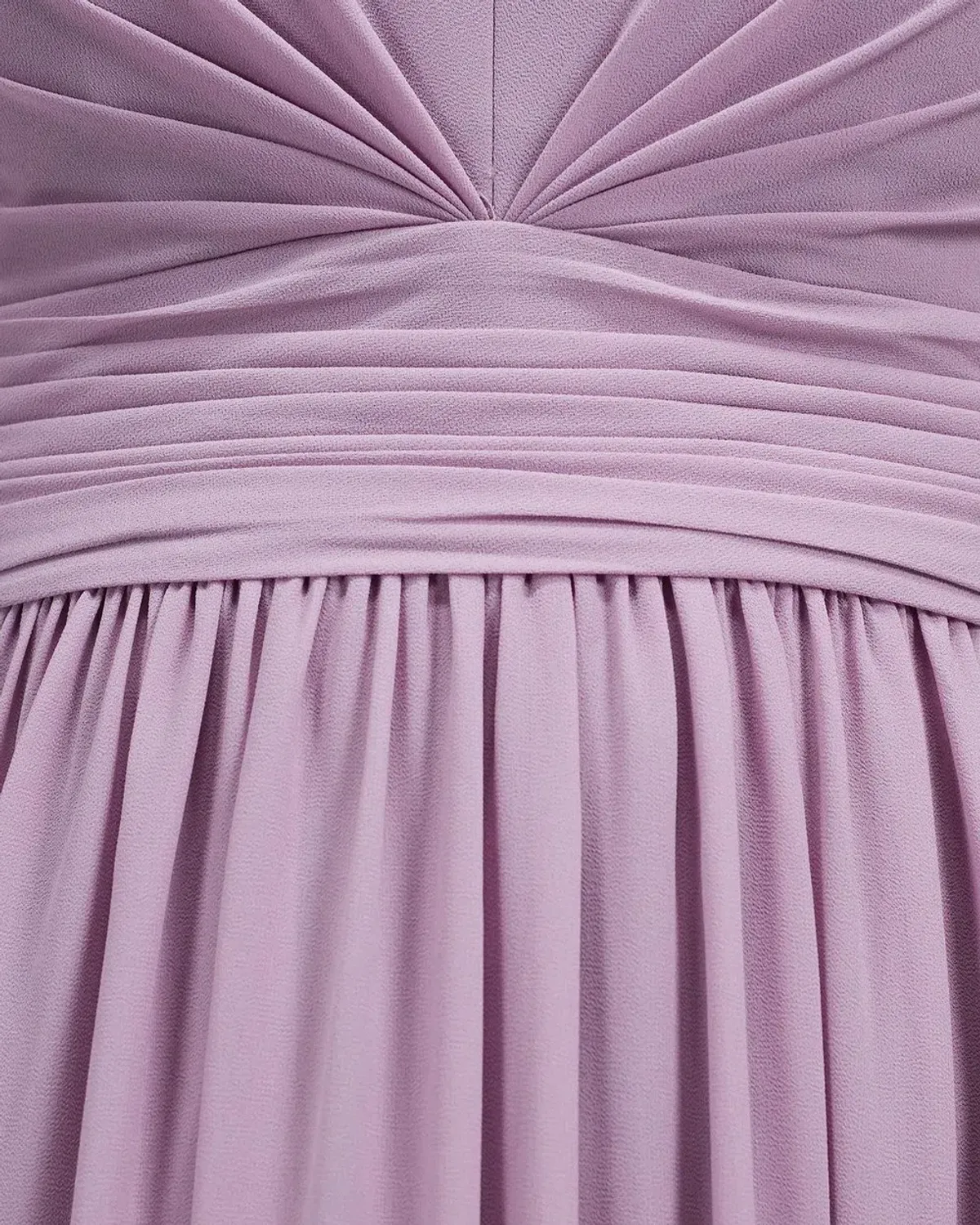 Bariano Deschamps V Neck A Line Gown Lilac Size 8 - Image 3