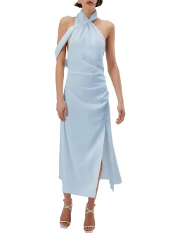 MISHA Della Midi Dress Sky Blue Size 6/XS for rent on The Volte - image 1