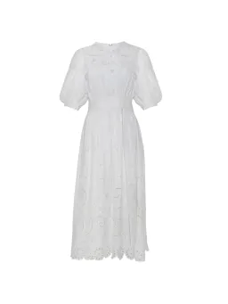 All That Remains Ines Dress in White Size AU 8 for rent on The Volte - image 4