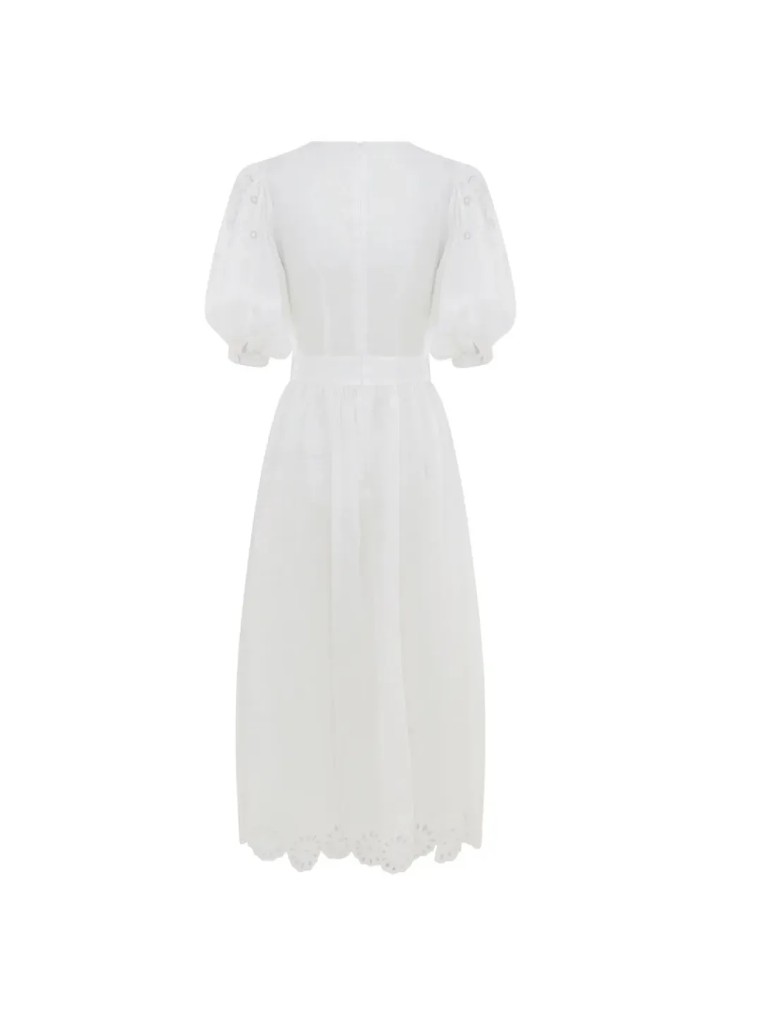 All That Remains Ines Dress in White Size AU 8 for rent on The Volte - main image