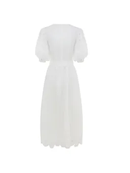 All That Remains Ines Dress in White Size AU 8 for rent on The Volte - image 5