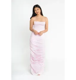 Cha Collective Chacha Maxi Dress Baby Pink Size M for rent on The Volte - image 1