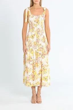 Talulah Sienna Midi Dress in Floral Size 10 for rent on The Volte - image 1