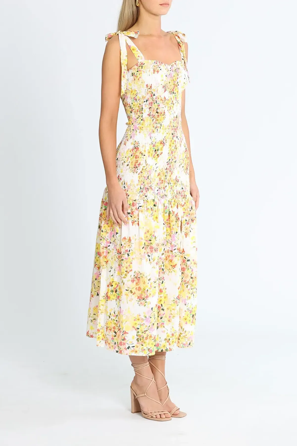 Talulah Sienna Midi Dress in Floral Size 10 - Image 2