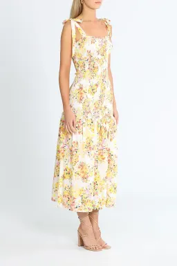 Talulah Sienna Midi Dress in Floral Size 8 for rent on The Volte - image 2