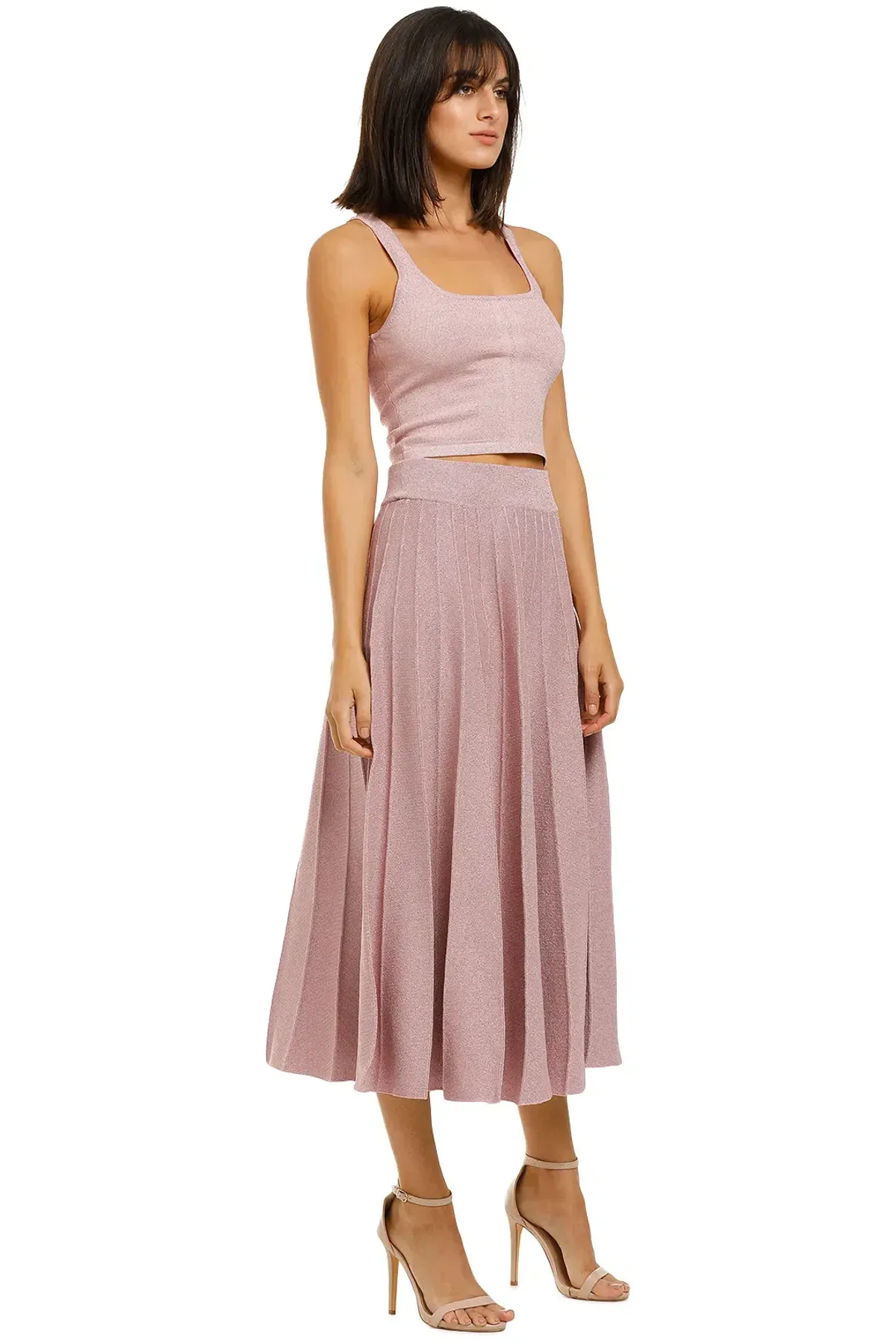 Vestire Sweet As Sugar Top and Skirt Set Pink Size 10 - Image 2