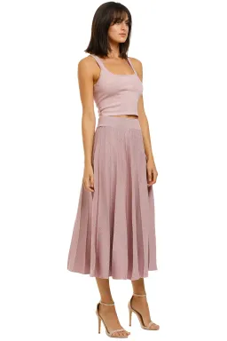 Vestire Sweet As Sugar Top and Skirt Set Pink Size 10 for rent on The Volte - image 2