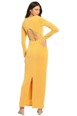 WNTRMSE Bella Dress in Sunset Size 14 for rent on The Volte - image 3