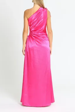 Sonya Nour Fuchsia Maxi Dress Size 14 for rent on The Volte - image 3