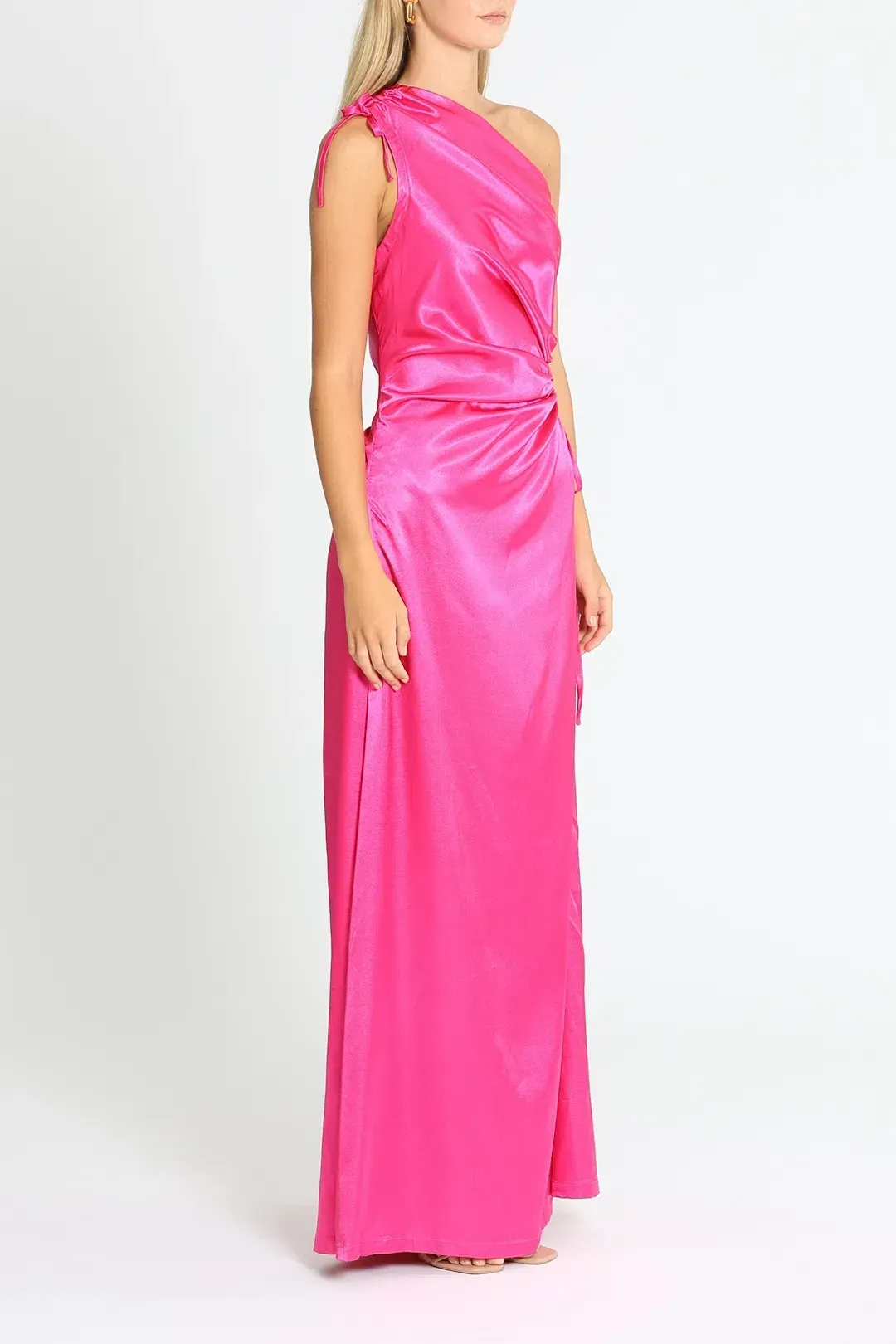 Sonya Nour Fuchsia Maxi Dress Size 14 for rent on The Volte - main image