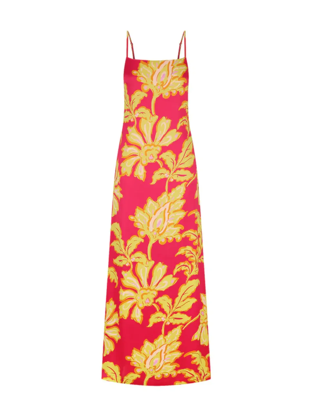 Hansen & Gretel Alchemy Dress in Fuschia Fern Print Size Small / AU 8 for rent on The Volte - main image