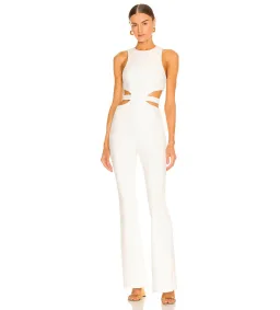 Misha Thea Jumpsuit Ivory Size 10 for rent on The Volte - image 1