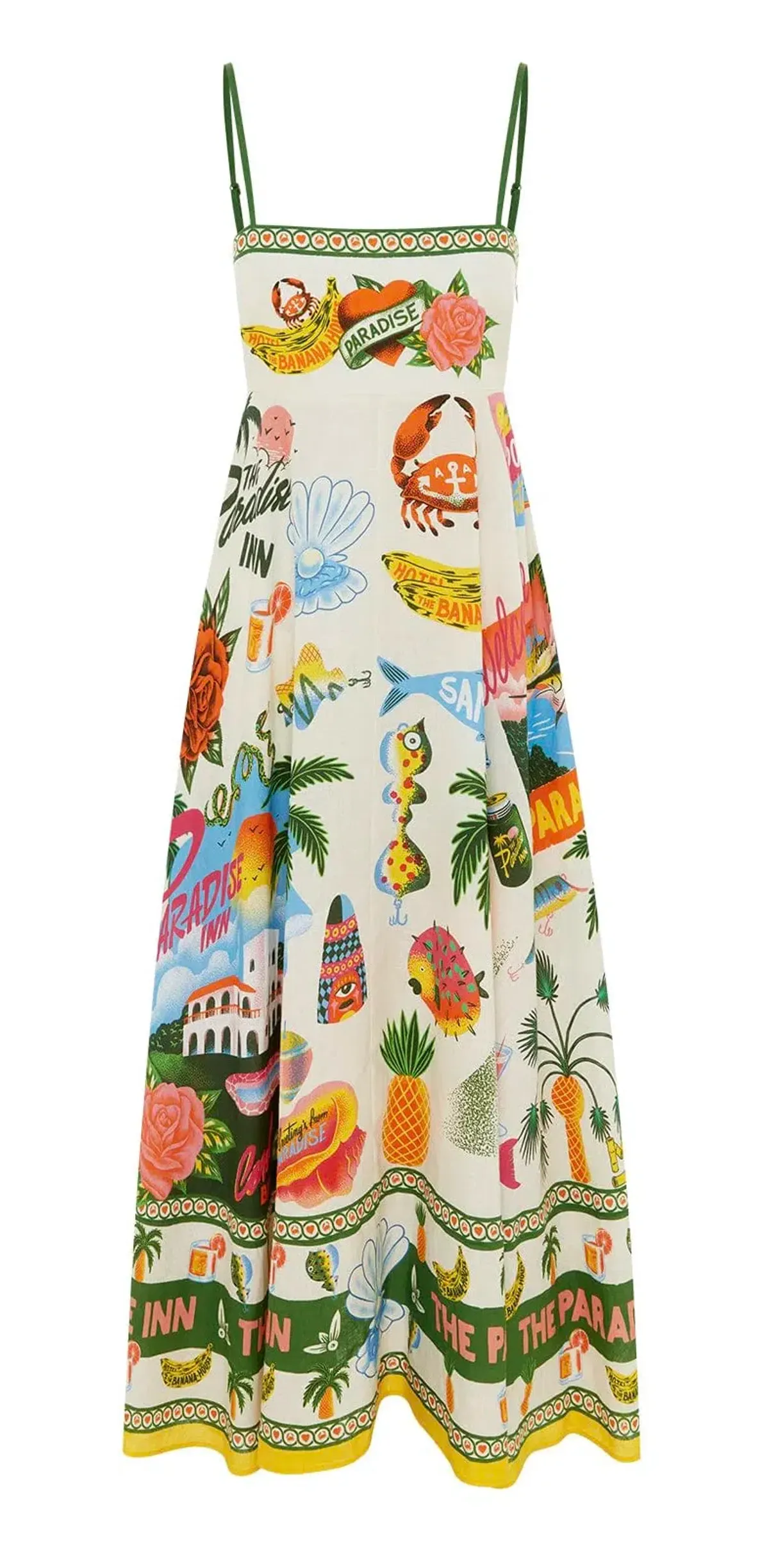 Alemais Paradiso Sundress Print Size 16 - Image 3