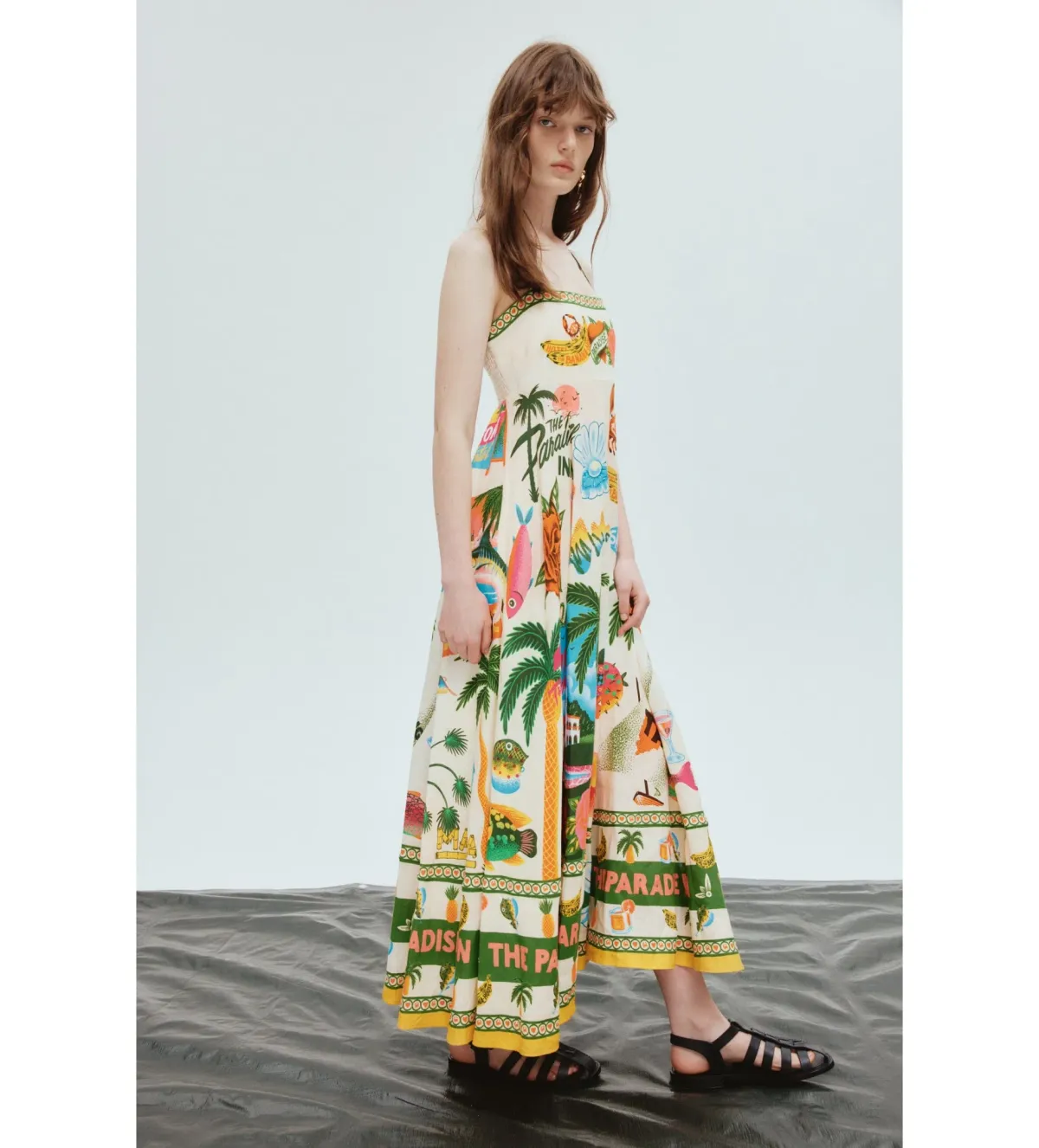 Alemais Paradiso Sundress Print Size 16 - Image 1