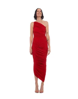Norma Kamali Diana Gown Red Size 8 for rent on The Volte - image 1