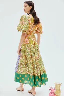 Alemais Finn Shirtdress Print Size 8 for rent on The Volte - image 3