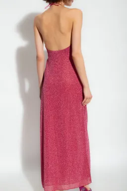 Oseree Lumiere Empire Dress In Raspberry Pink Size S / AU 8 for rent on The Volte - image 3