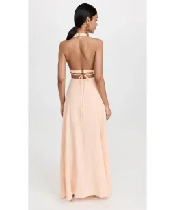 Significant Other Ava Maxi Dress Peach Size AU 10 for rent on The Volte - image 4
