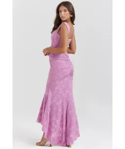 House Of CB Cesca Corset Rose Pink Dress XS / AU 6 for rent on The Volte - image 4