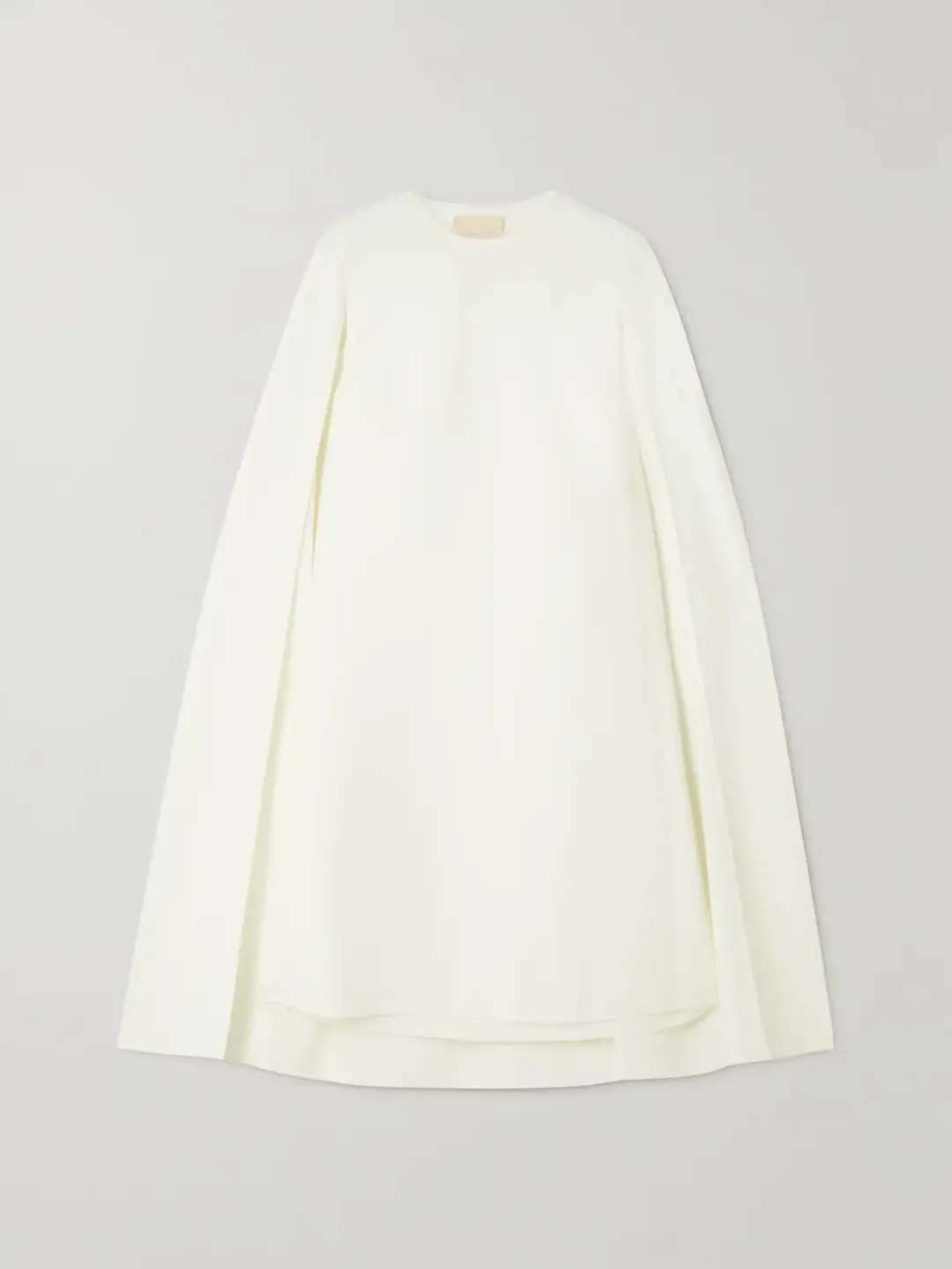 Roksanda Twiggy Cape A-line Dress Ivory Size 6 for rent on The Volte - main image
