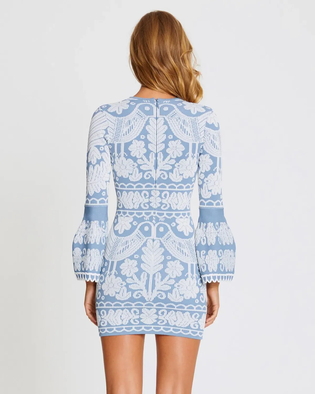 Alice McCall La Javanaise Mini Dress Mini Dress Blue Cloud Size 8 - Image 3