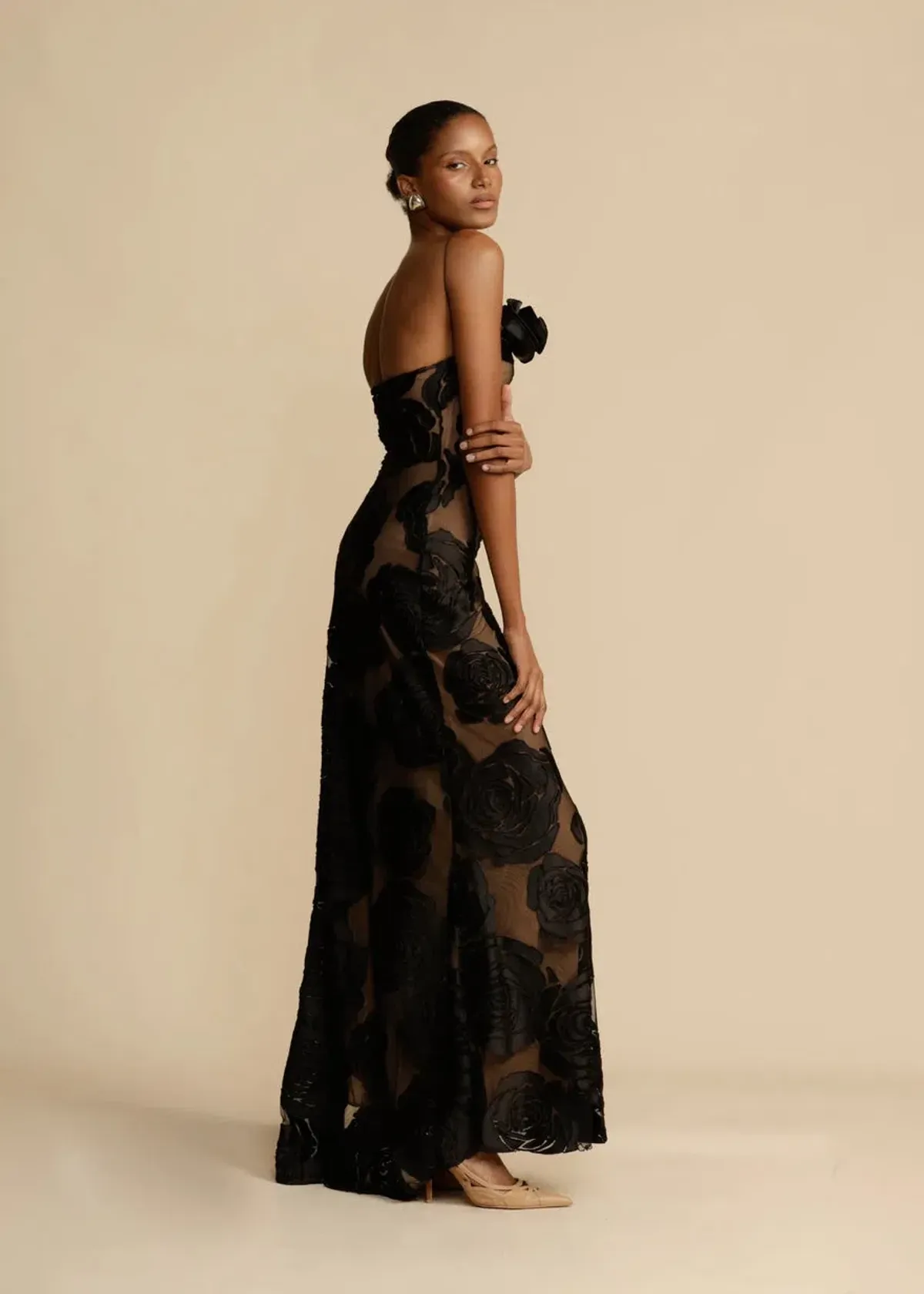 Arcina Ori Marcella Dress Black Size 6 - Image 4