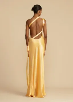 Arcina Ori Monique Dress Yellow Size S/ AU 8 for rent on The Volte - image 2