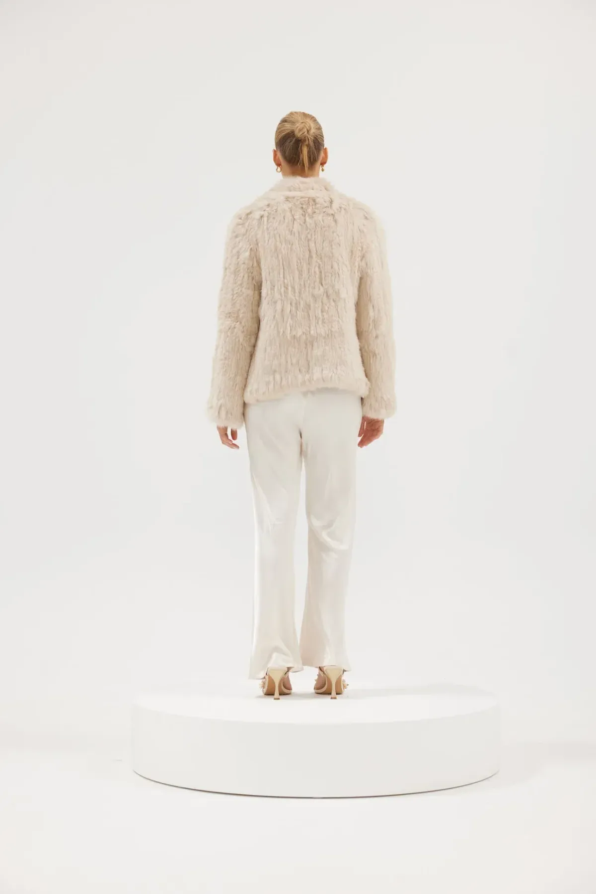 Bubish Valencia Jacket in Oatmeal Size 12 - Image 3
