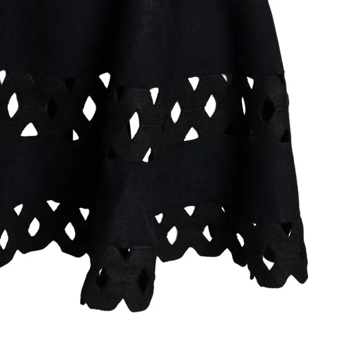 Emporio Armani Madonna Cutout A Line Dress Black Size IT 40 / AU 12 - Image 10