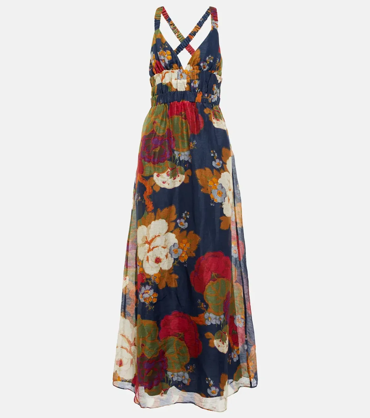Sir The Label Bonita V Neck Dress Garcia Floral Print Size 1 / AU 8 - Image 3