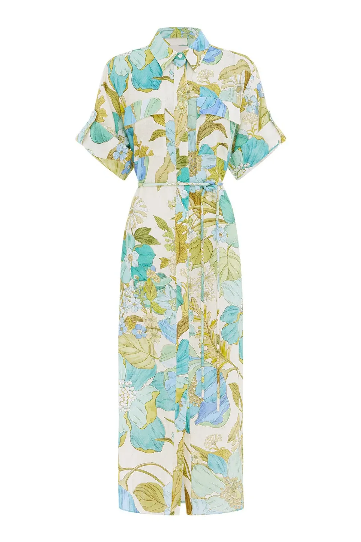 Alemais Janis Shirtdress Floral Size 12 - Image 3