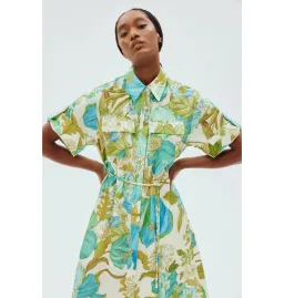 Alemais Janis Shirtdress in Print Size AU 8 for rent on The Volte - image 2