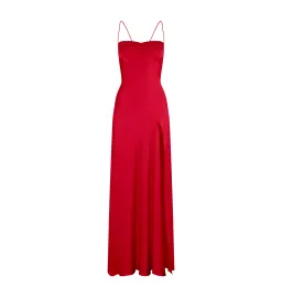 HNTR The Label Gaia Gown Wine Size AU 8 for rent on The Volte - image 5
