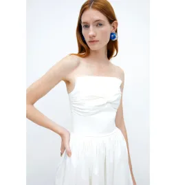 Tove Juliet Dress Ivory Size AU 8 for rent on The Volte - image 2
