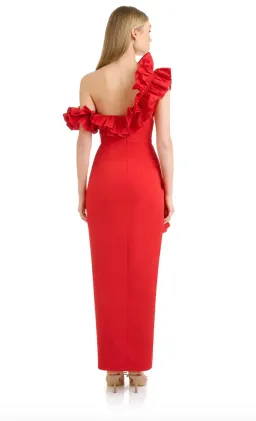 Eliya the Label Rossana Dress Red Size S / AU 8 for rent on The Volte - image 2
