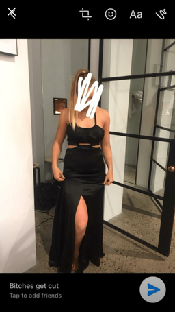 Sass and bide white keys dress in black for rent on The Volte - image 1