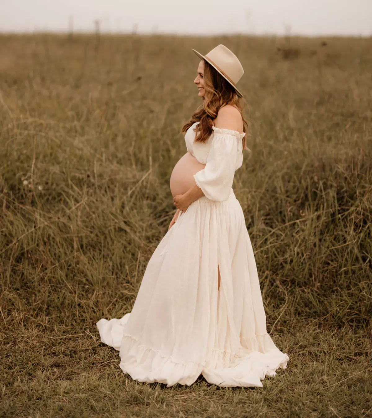 We Are Reclamation There Is Nothing Quite Like You Two Piece Ivory Gown One Size - Image 3