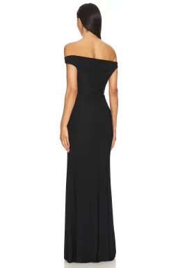 Natalie Rolt Bettina Gown Black Size 2 / AU 10 for rent on The Volte - image 2