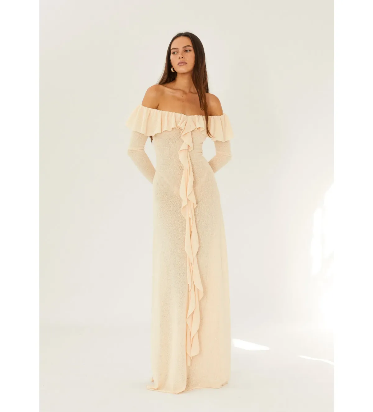 Arcina Ori Mila Dress Cream Size S/Au 8 - Image 2