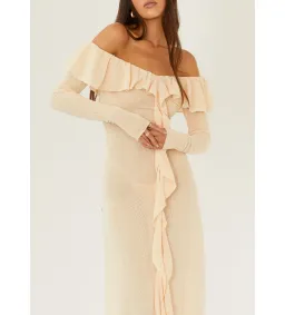 Arcina Ori Mila Dress Cream Size S/Au 8 for rent on The Volte - image 1