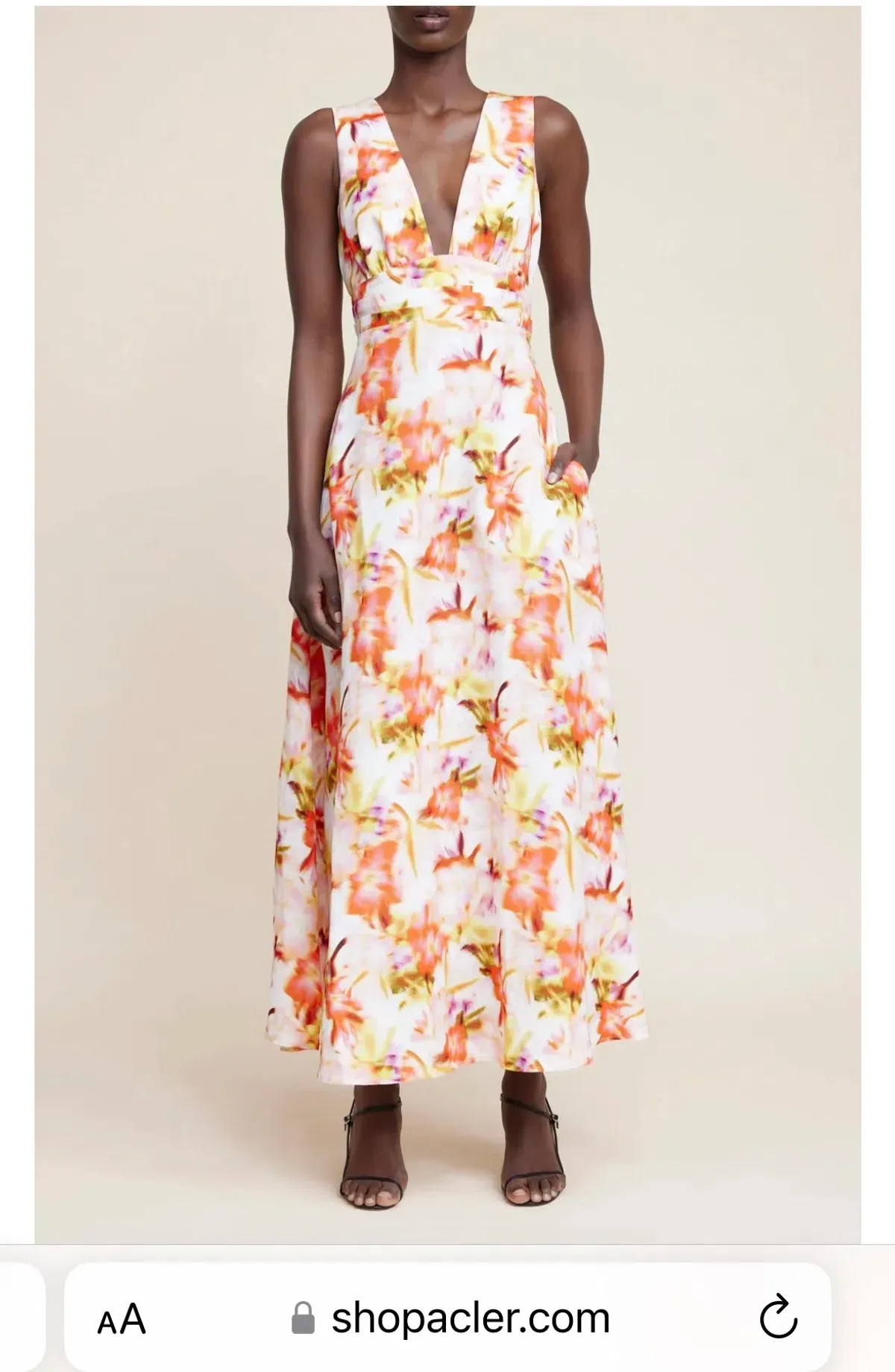 Acler Ardanary maxi dress size 12 for rent on The Volte - main image