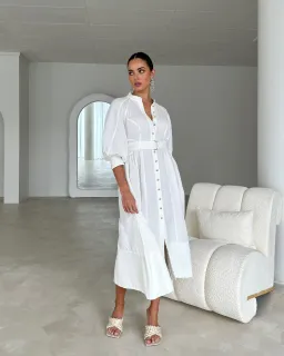 Sheike Piper Dress White Size 14 for rent on The Volte - image 5